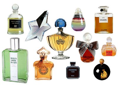 Разнообразие парфюмерной продукции